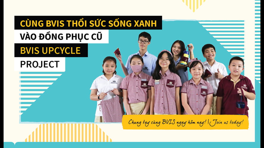 Thổi sức sống xanh vào đồng phục cũ, tại sao không? | BVIS HCMC | Nord Anglia - upcycle-your-old-uniforms-why-not