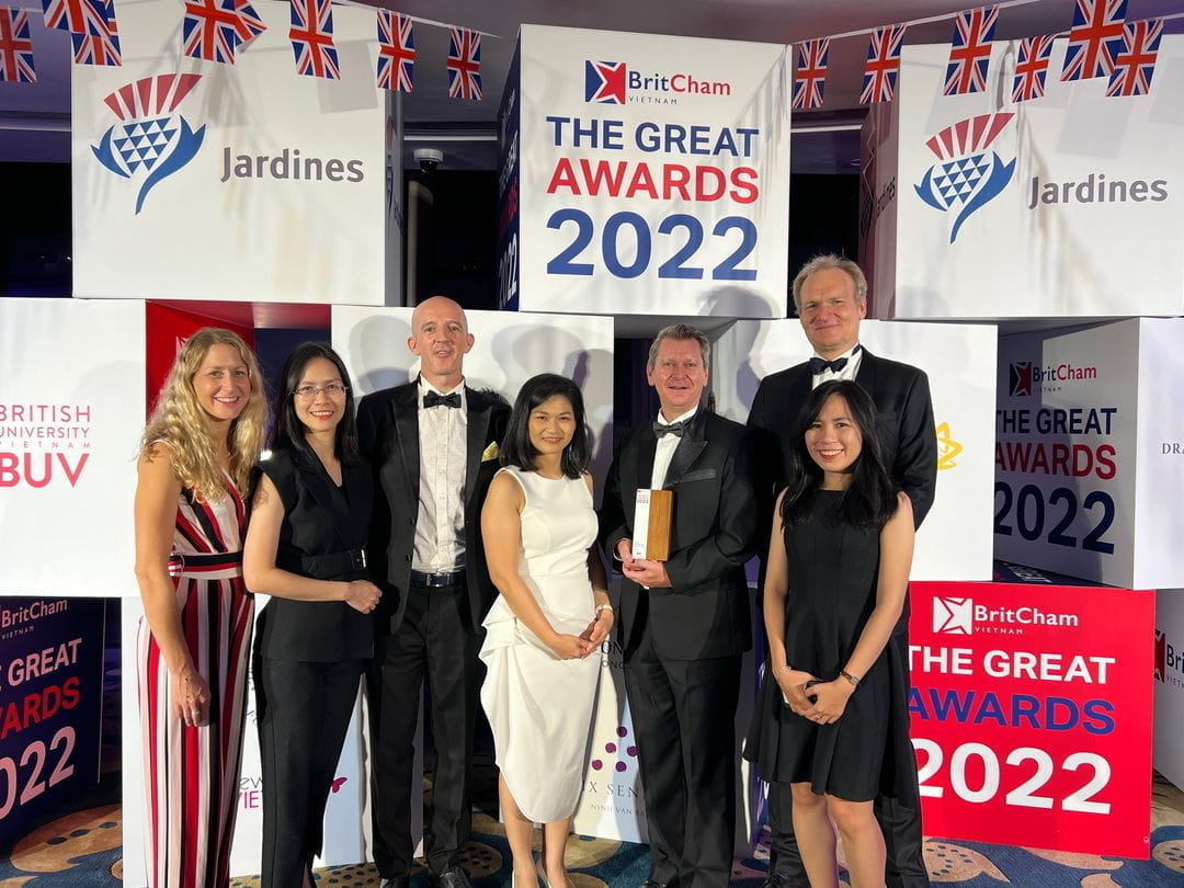 BVIS won the Great Innovation in Education Award from BritCham | BVIS HCMC - BVIS won the Great Innovation in Education Award from BritCham