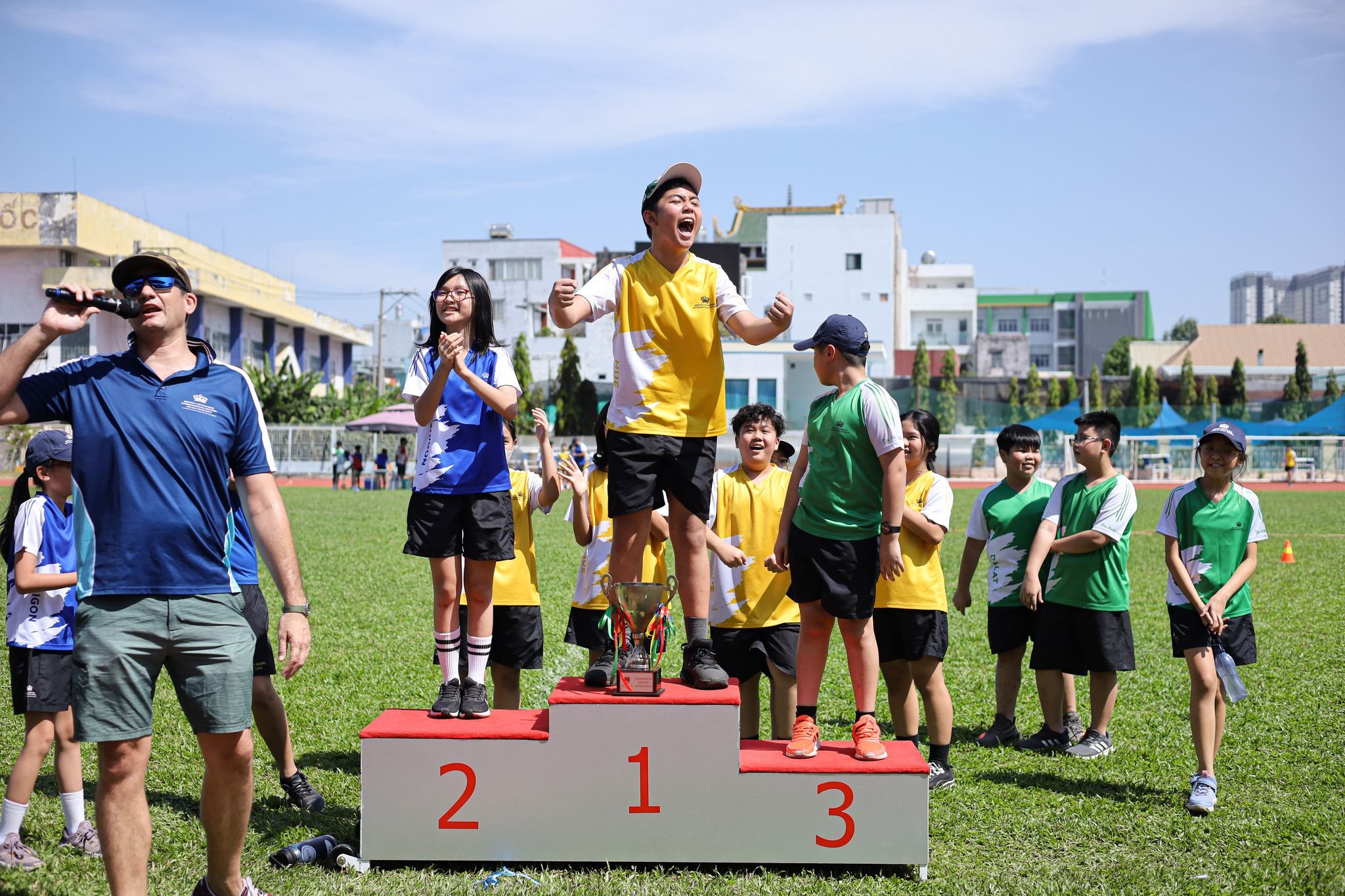 Fiery competition among four houses at our Secondary Sports Day 2023 - Carousel For News Detail