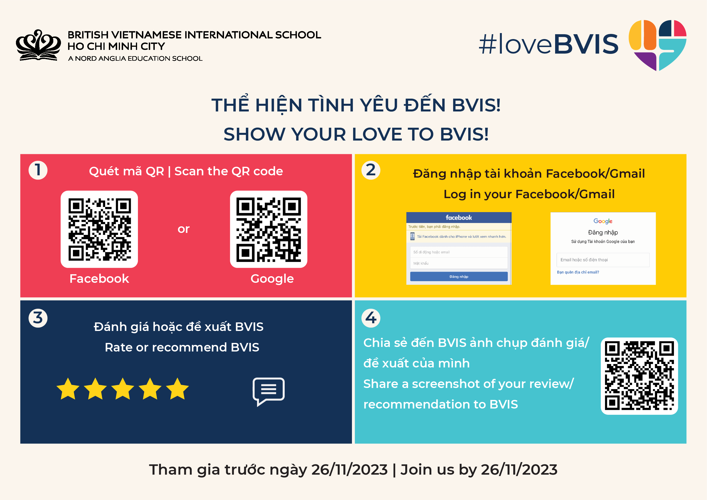 #LOVEBVIS2023 - SHOW YOUR LOVE TO BVIS TODAY!  - LOVEBVIS2023 SHOW YOUR LOVE TO BVIS TODAY
