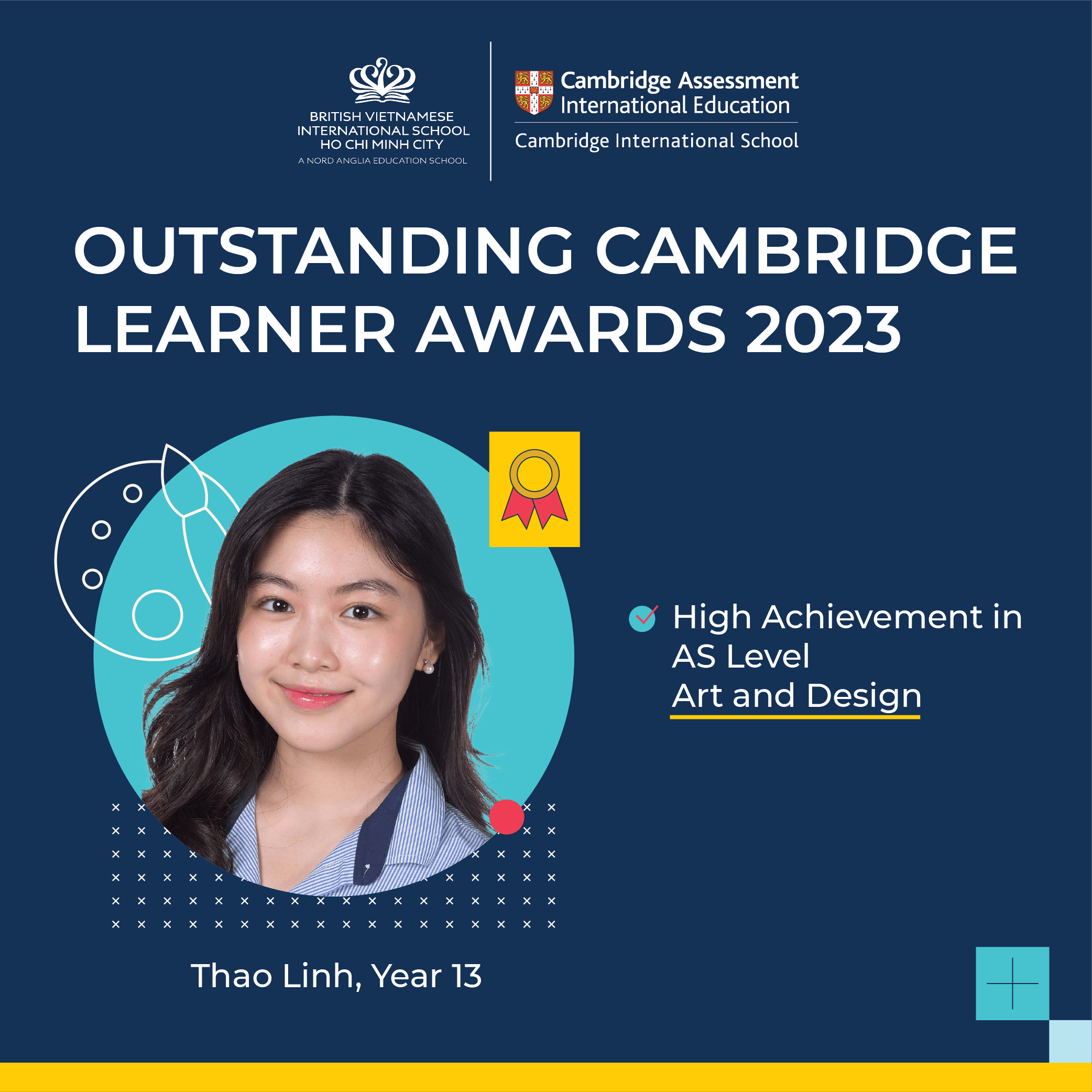 BVIS students achieved the Outstanding Cambridge Learner Awards with the top in Vietnam results - Carousel For News Detail