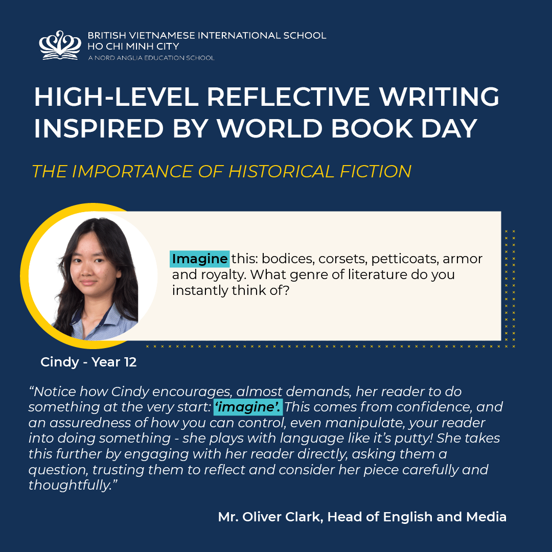 High-level reflective writing inspired by World Book Day - Carousel For News Detail