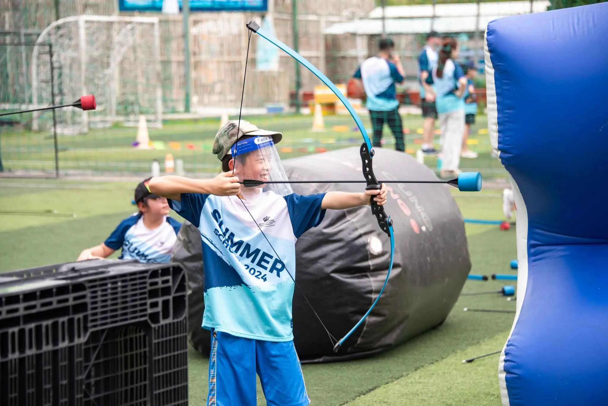 Summer School 2024 | Our students challenge their archery skills at the Archery Tag venue - Summer School 2024 Our students challenge their archery skills at the Archery Tag venue