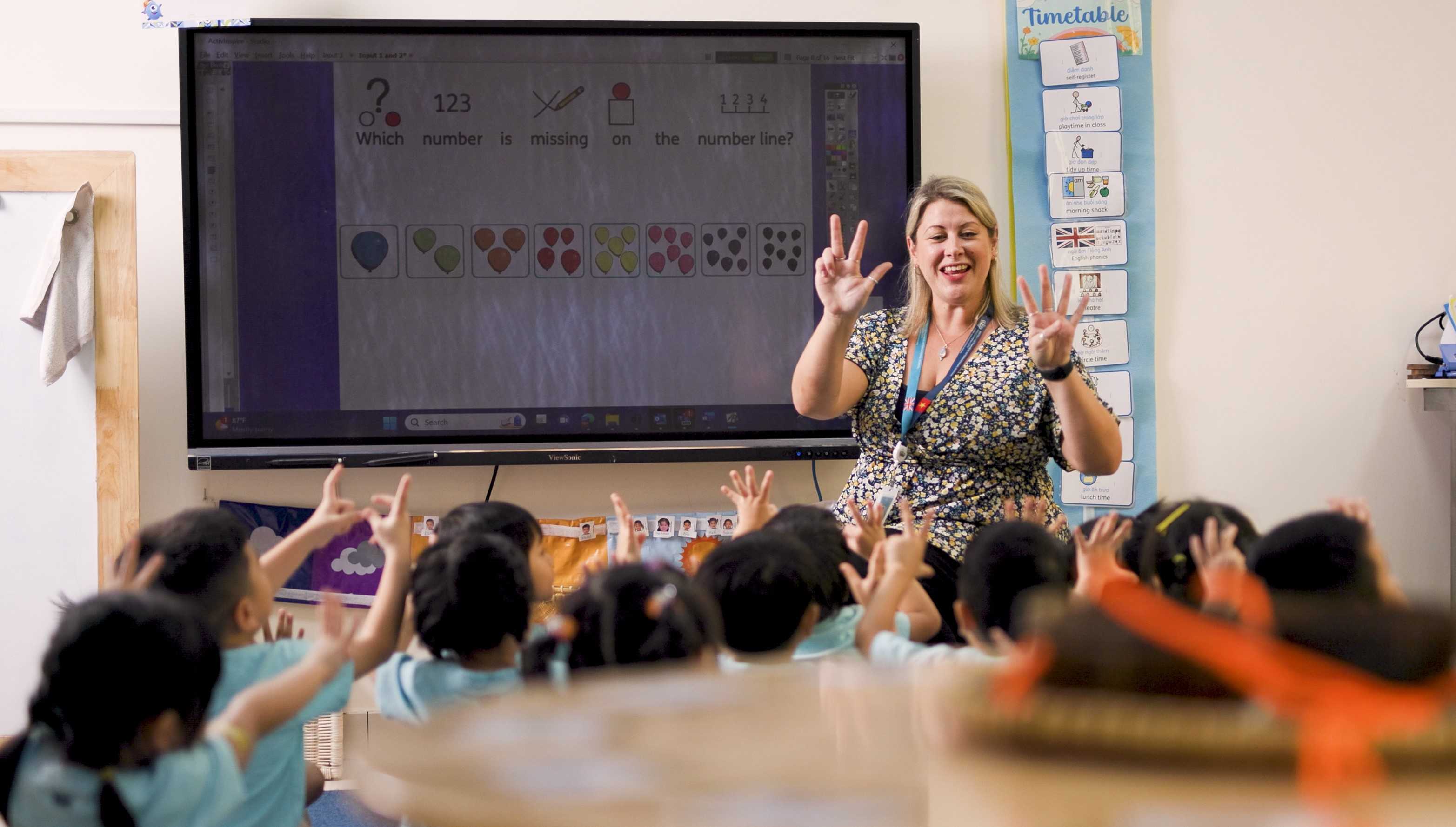 Experience and Exploration Week – a chance for children to experience first-hand our British style education - Experience and Exploration Week a chance for children to experience British style education