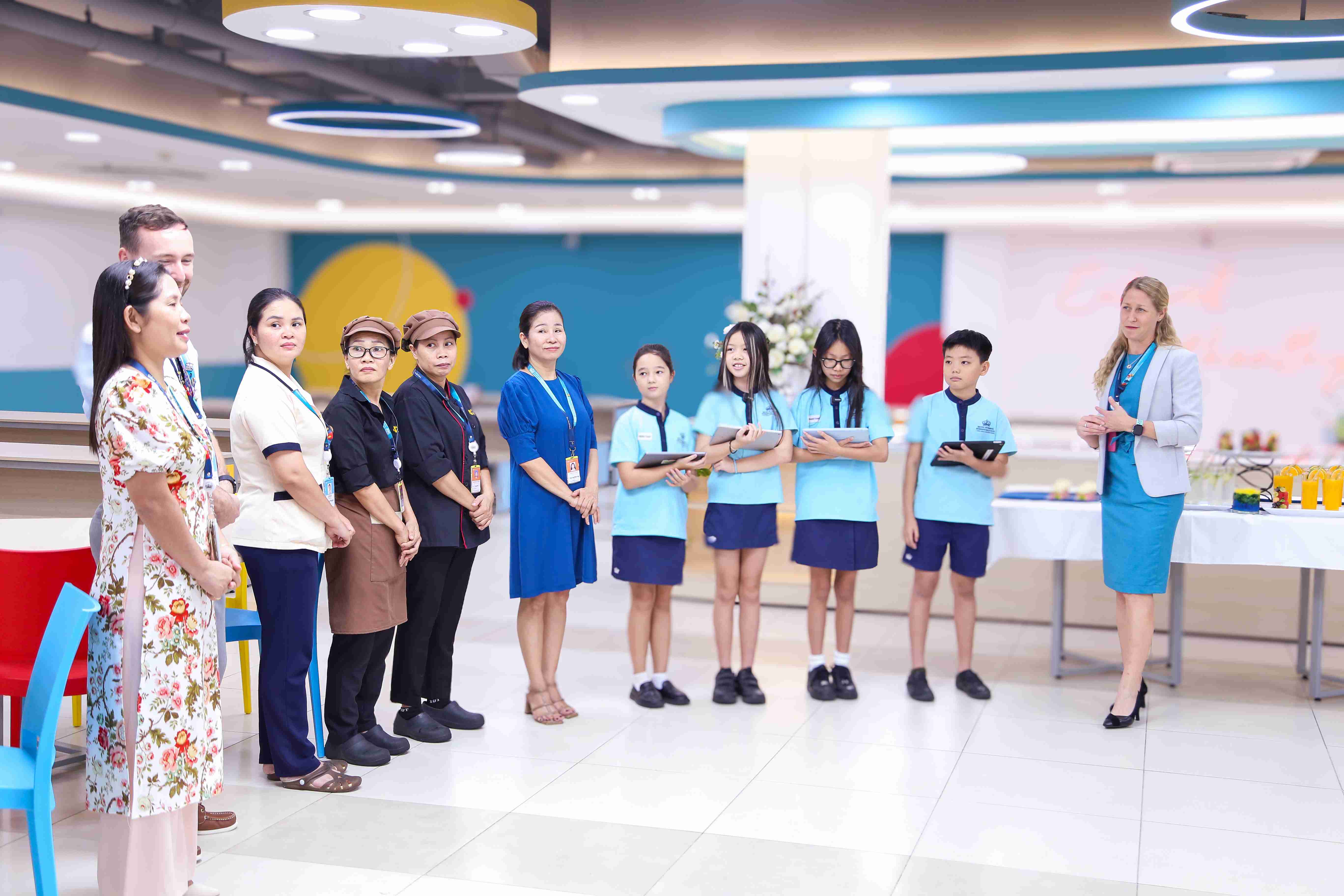 Khánh thành nhà ăn khối tiểu học: Cơ hội tri ân đội ngũ nhân viên tận tâm của BVIS - Carousel For News Detail