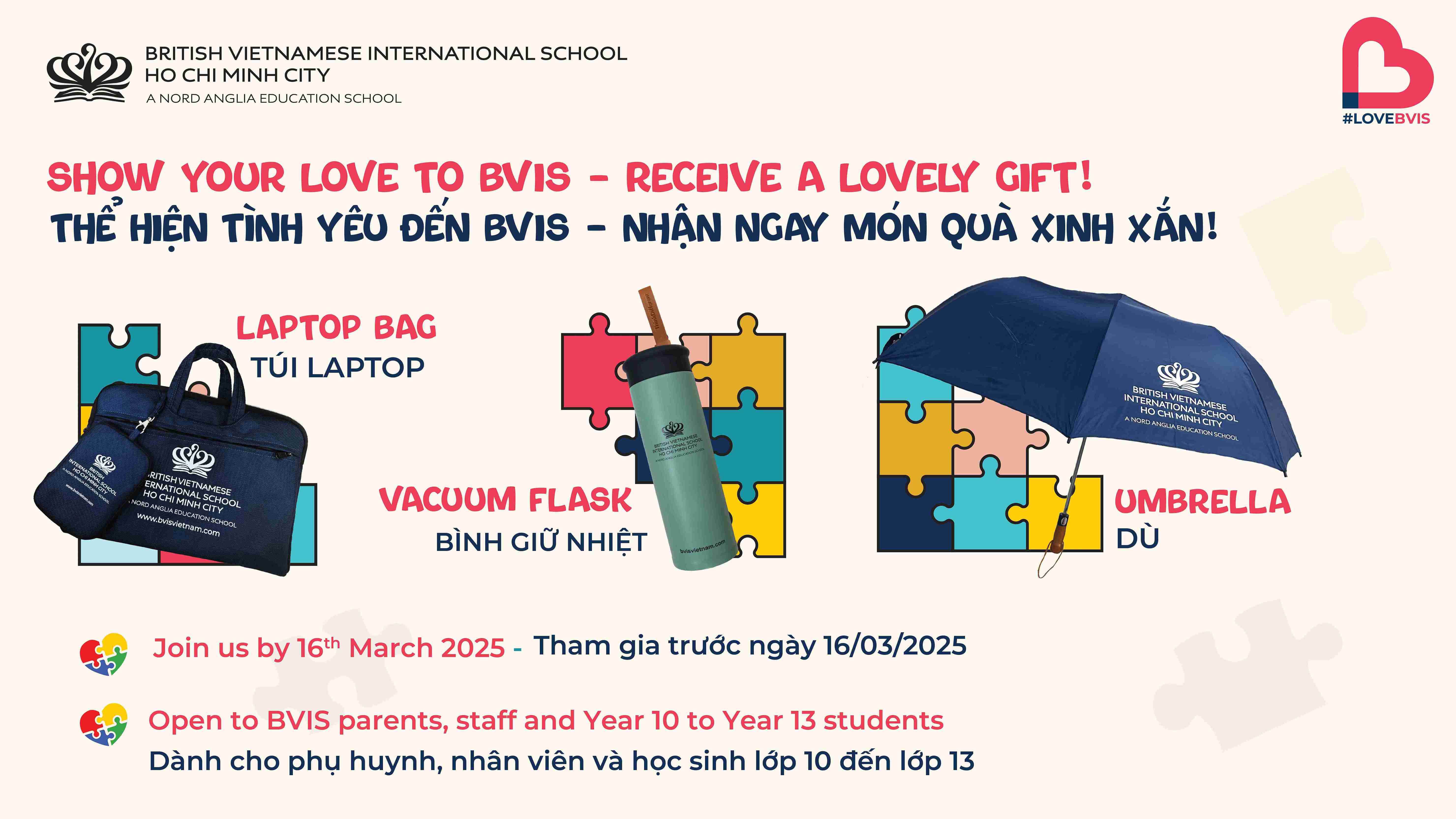 LoveBVIS 2025 - Cùng Thể Hiện Tình Yêu Đến BVIS Ngay Hôm Nay! - LoveBVIS 2025 Show Your Love to BVIS Today