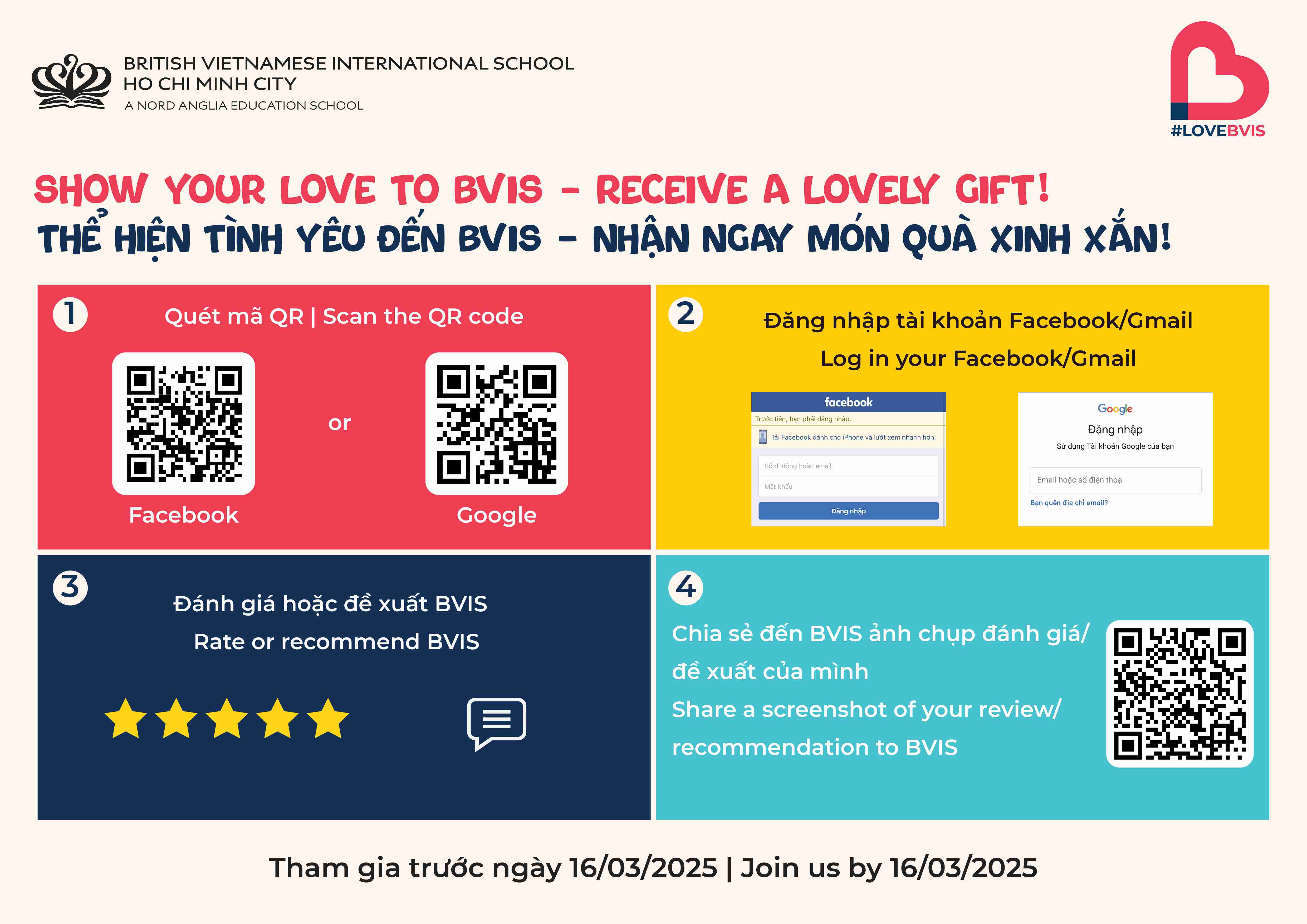 LoveBVIS 2025 - Cùng Thể Hiện Tình Yêu Đến BVIS Ngay Hôm Nay! - LoveBVIS 2025 Show Your Love to BVIS Today