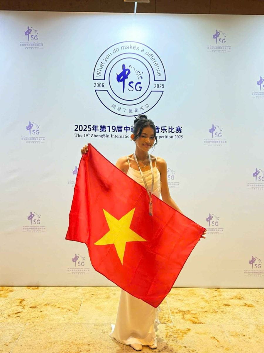 Exciting news to start the year: Congratulations to Dong Phuong, Year 8 on winning first prize at the Zhongsin International Music Competition 2025! - Congratulations to Dong Phuong Year 8 on winning first prize at the Zhongsin International Music