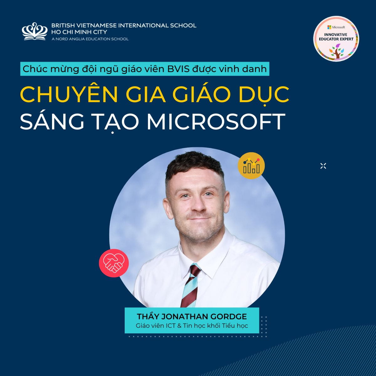 Cột mốc công nghệ mới: BVIS chính thức trở thành Trường học Điển hình Microsoft năm học 2025–2026 - VI