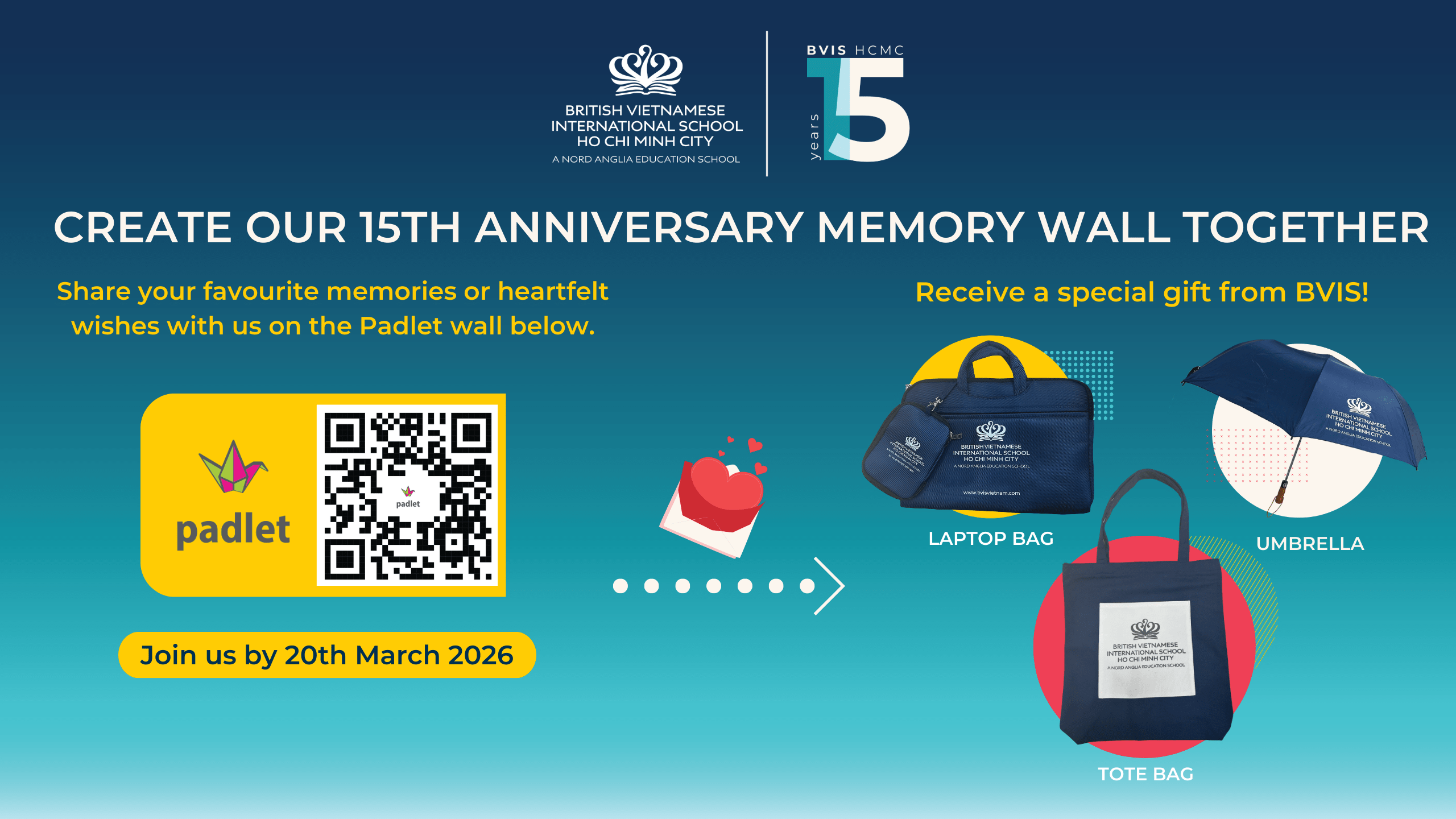 BVIS HCMC 15th Anniversary Celebration – Share Your Love for BVIS Today!