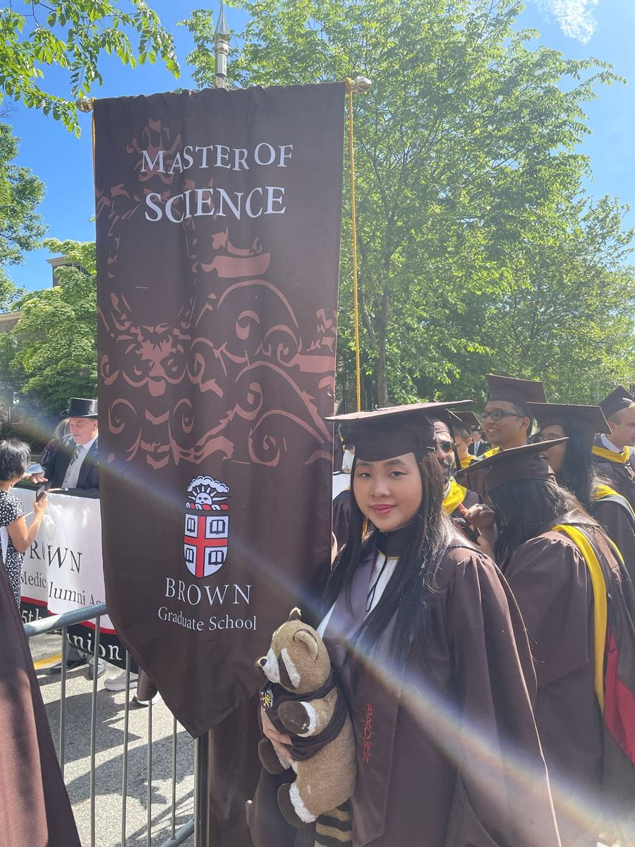 Annie Phan's Graduation at Brown