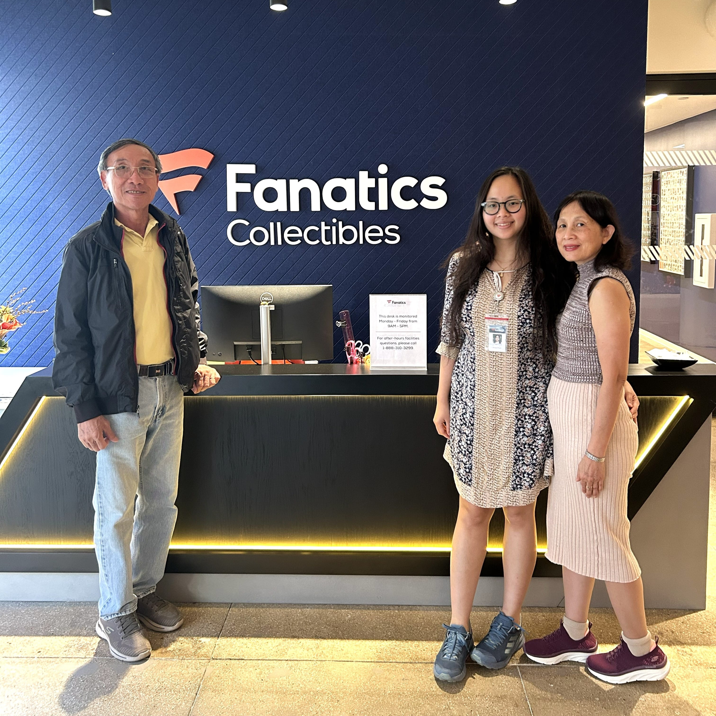 Annie at Fanatics