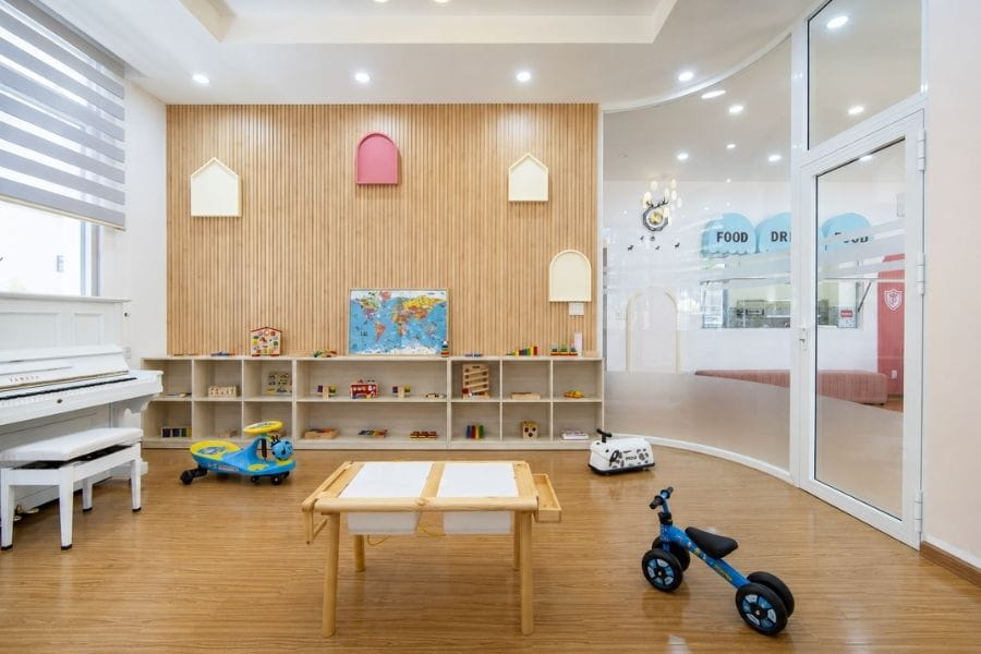 Classroom and activity areas at Princeton Academy Premier – Phu My Hung