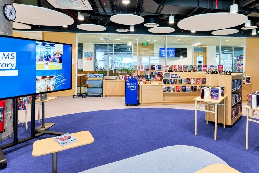 Thư viện và không gian học tập tại Trường Quốc tế Nam Sài Gòn SSIS