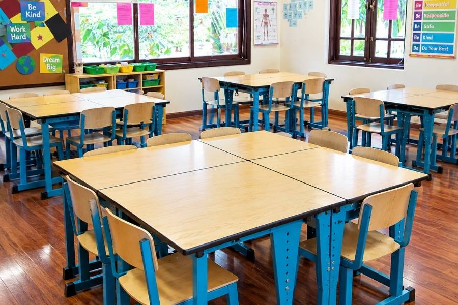 Không gian lớp học tại Trường Quốc tế Châu Âu EIS