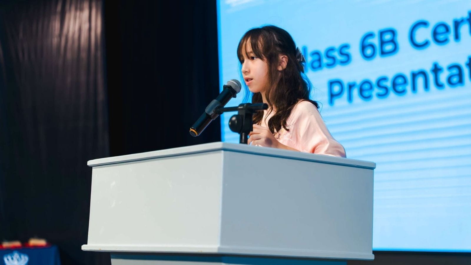 Developing communication skills through presenting ideas and speaking in front of an audience 