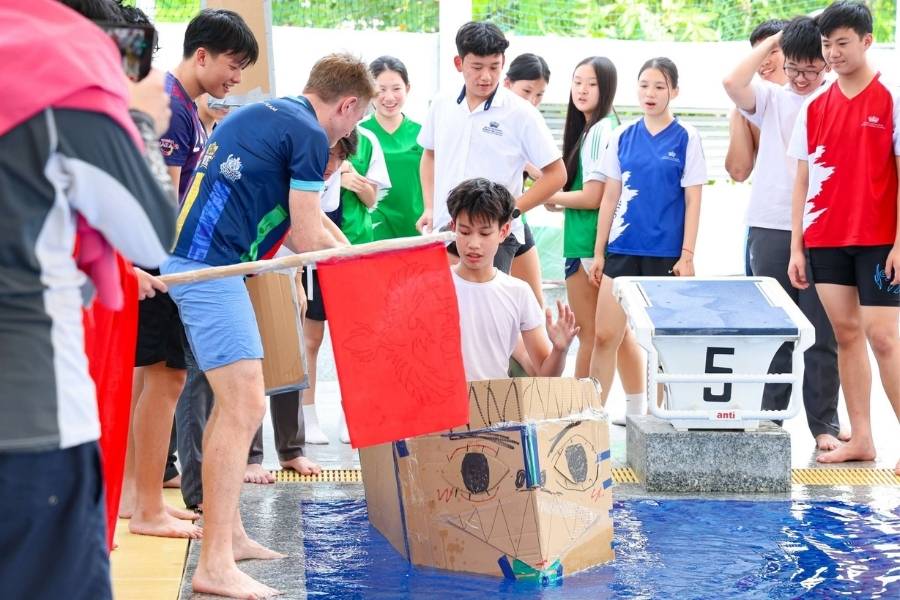 Học sinh phát triển tư duy sáng tạo và kỹ năng giải quyết vấn đề khi thiết kế thuyền bằng giấy