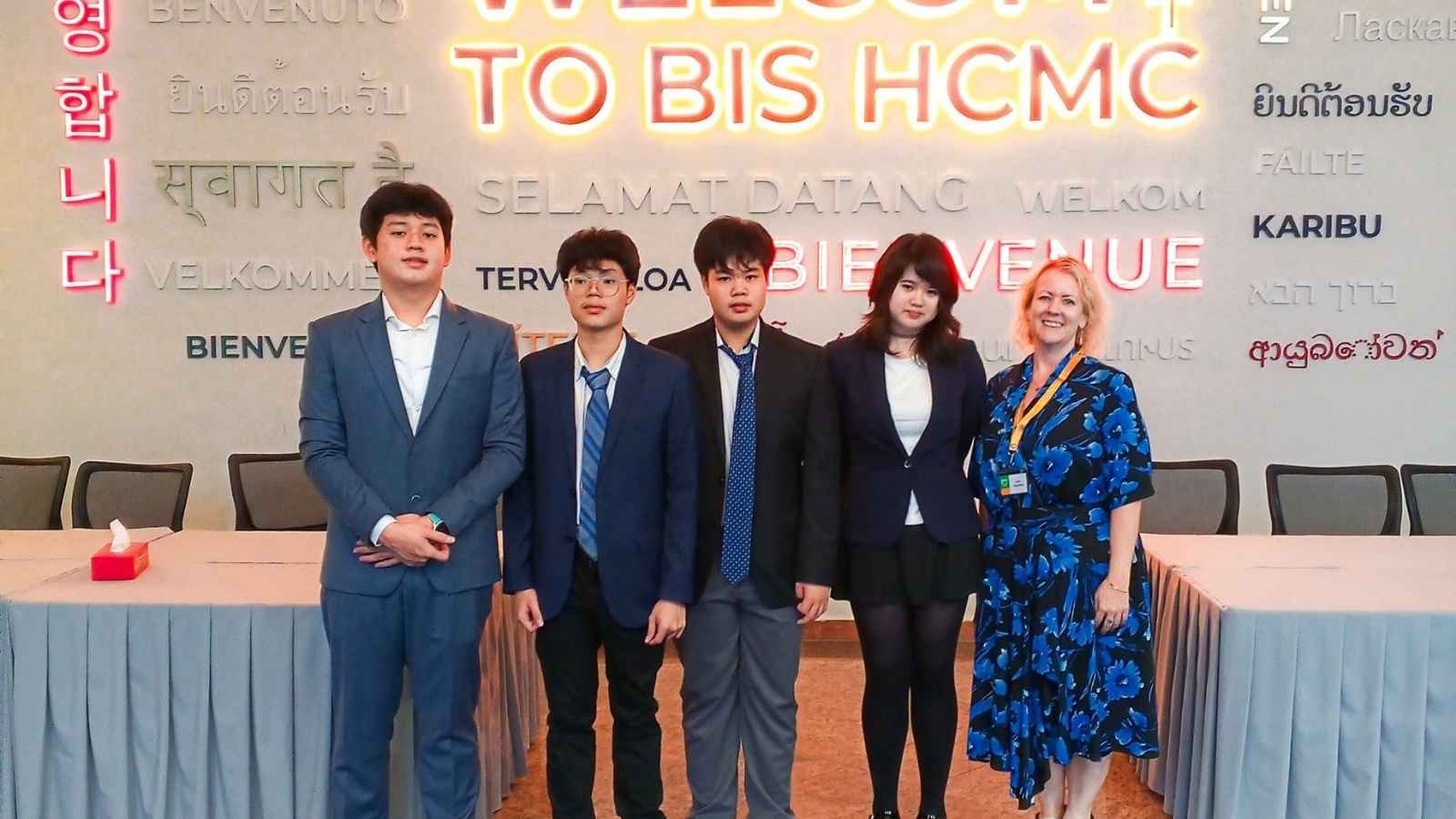 BVIS HCMC Students attending MUN at BIS