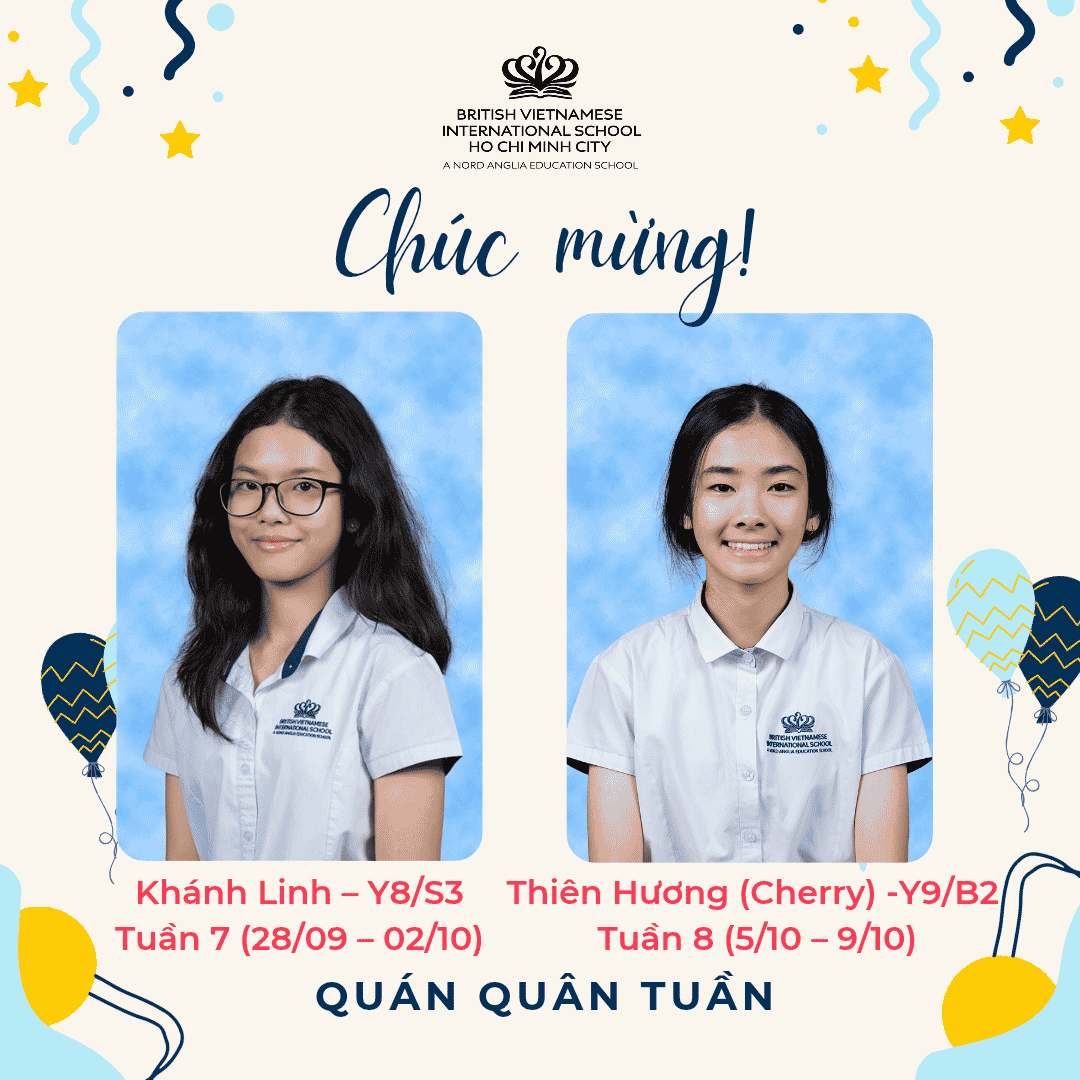 BVIS HCMC Quán quân tuần