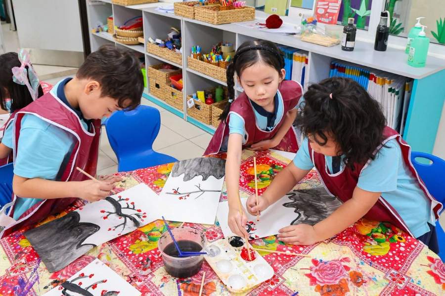 BVIS Primary students exploring Chinese culture