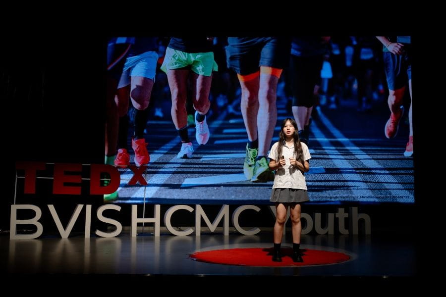 Học sinh BVIS TP.HCM tham gia hoạt động diễn thuyết  tại chương trình của TedX