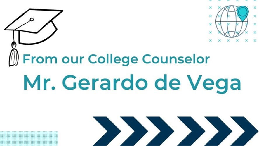 College Counselor Mr de Vega