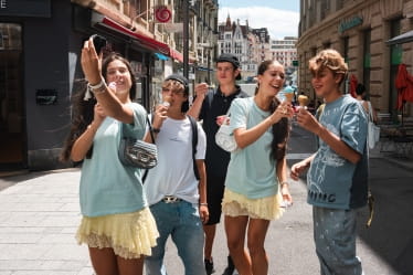 Champittet Summer Leadership Camp | Collège Champittet, Switzerland - Visual Time Line - A typical day