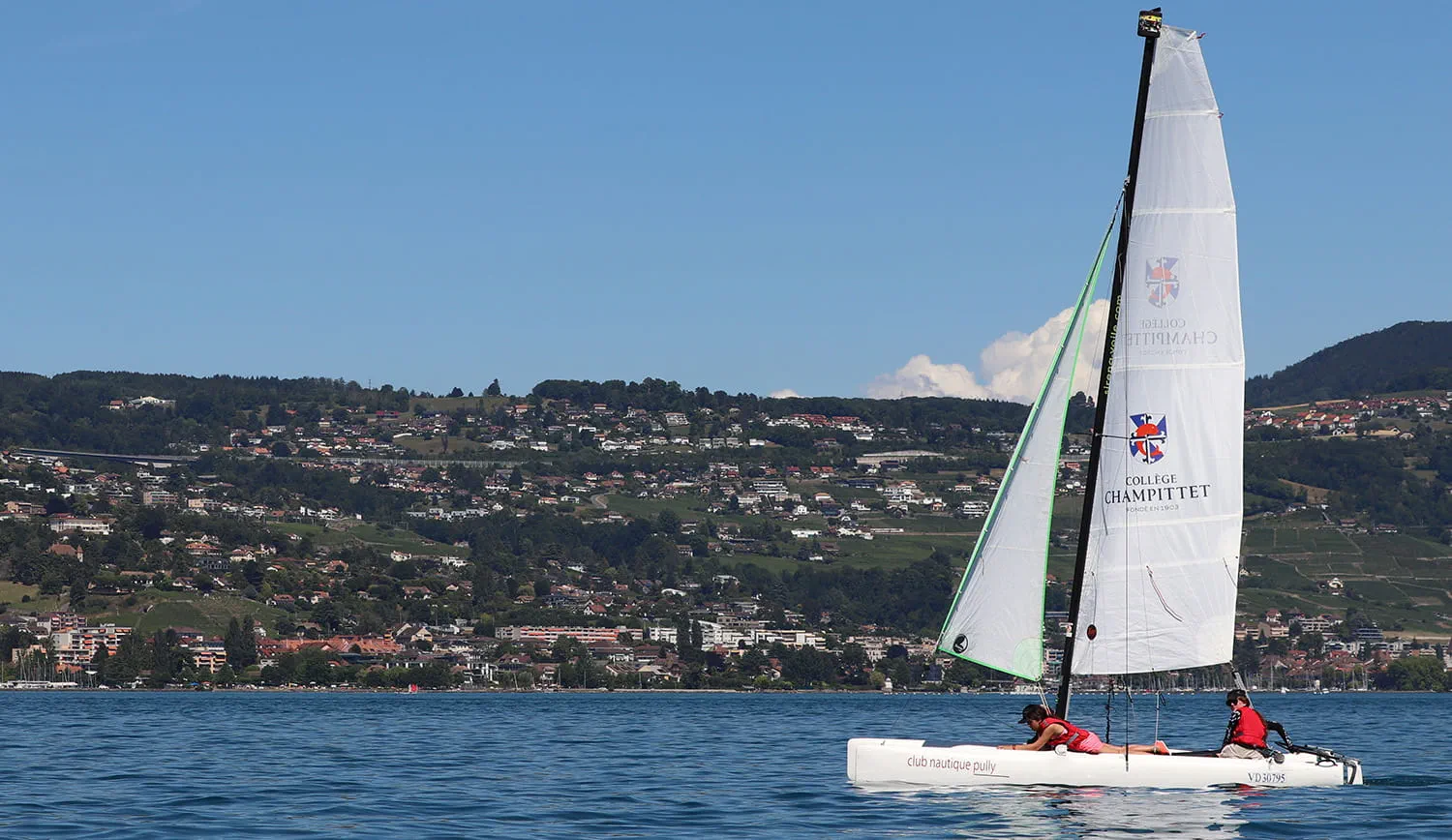 Daily Life at Collège Champittet Boarding School Switzerland - Visual Time Line Image And Text - Champittet