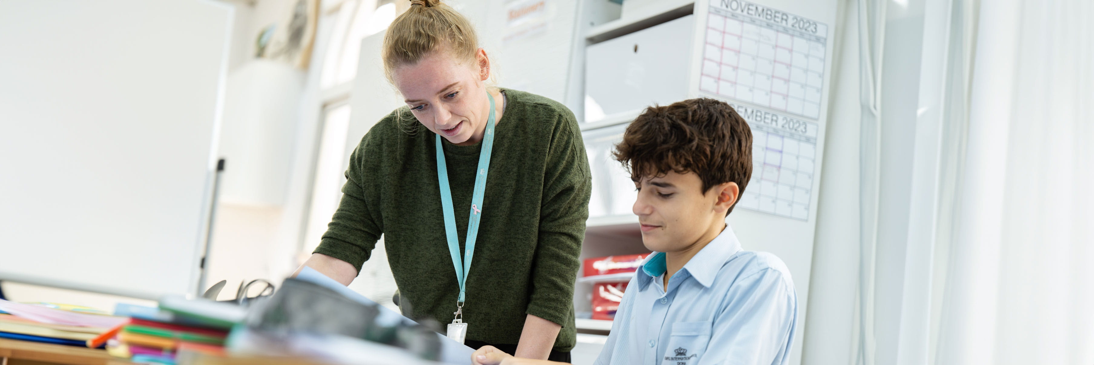 IGCSE School in Qatar | Compass International School Doha - Content Page Header