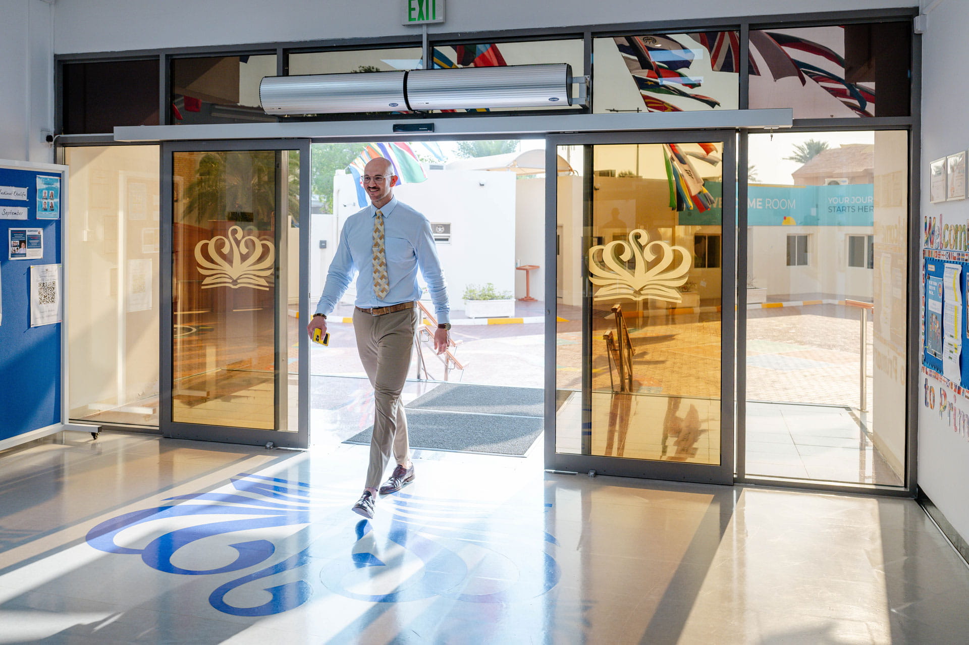 Admissions | Compass International School Doha | Qatar - Visual Time Line