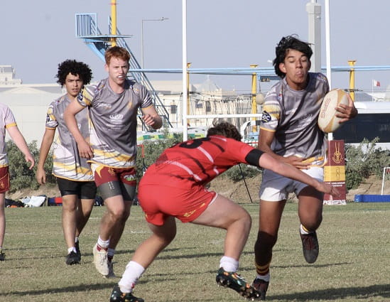 Compass Branded Rugby Player