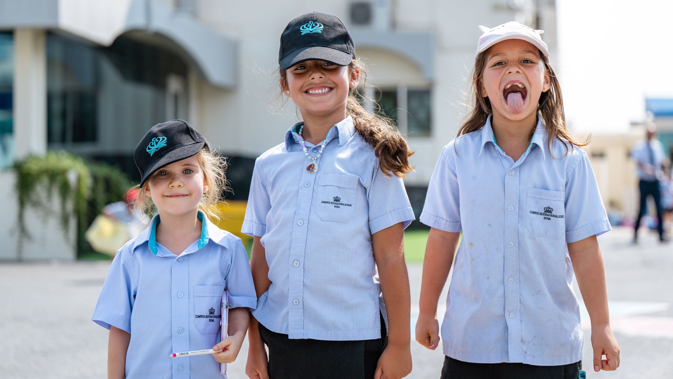 Compass International School Doha | Nord Anglia Education - Feature Cards Pattern