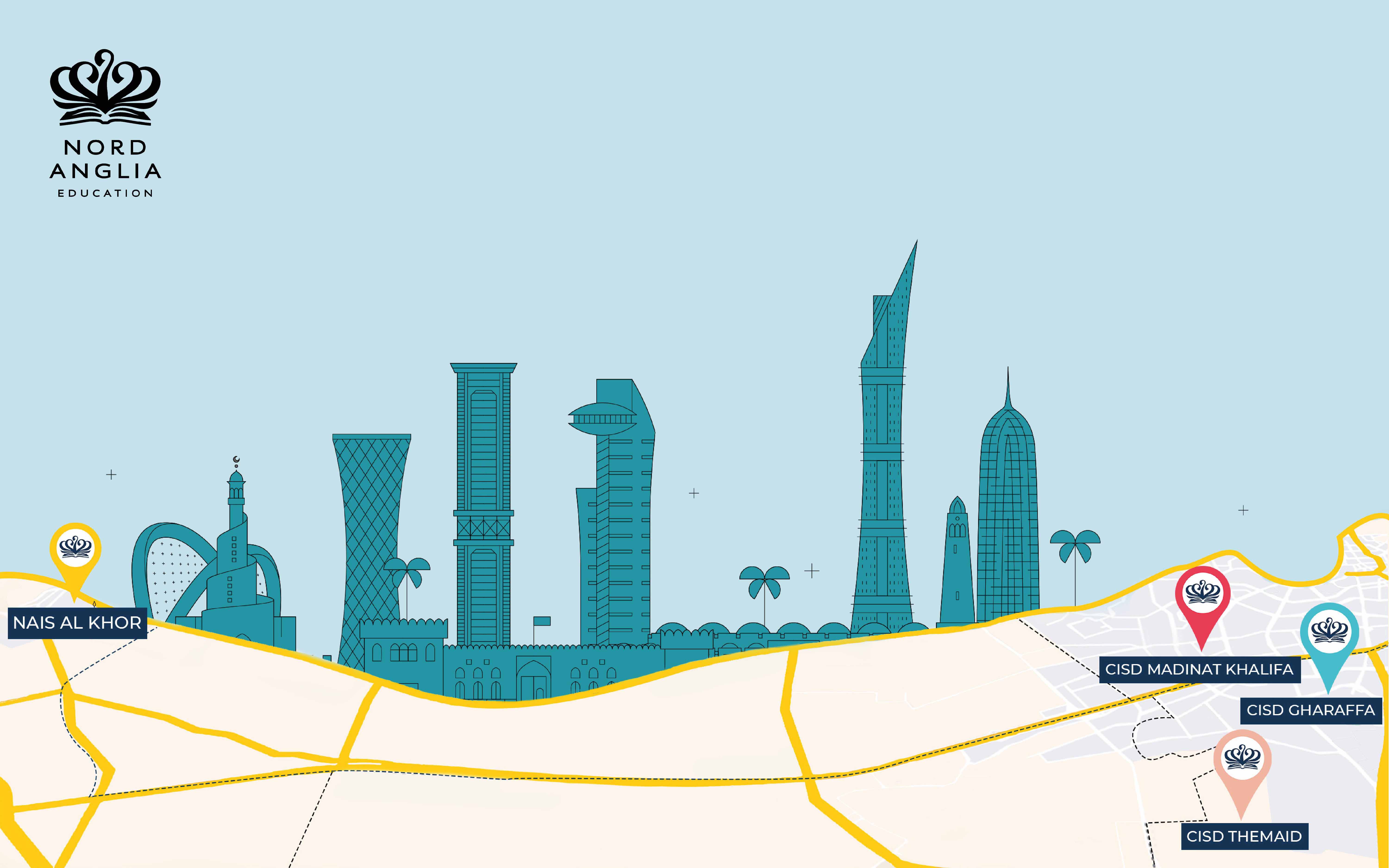 International Schools in Qatar | Nord Anglia Education - Full Width Image