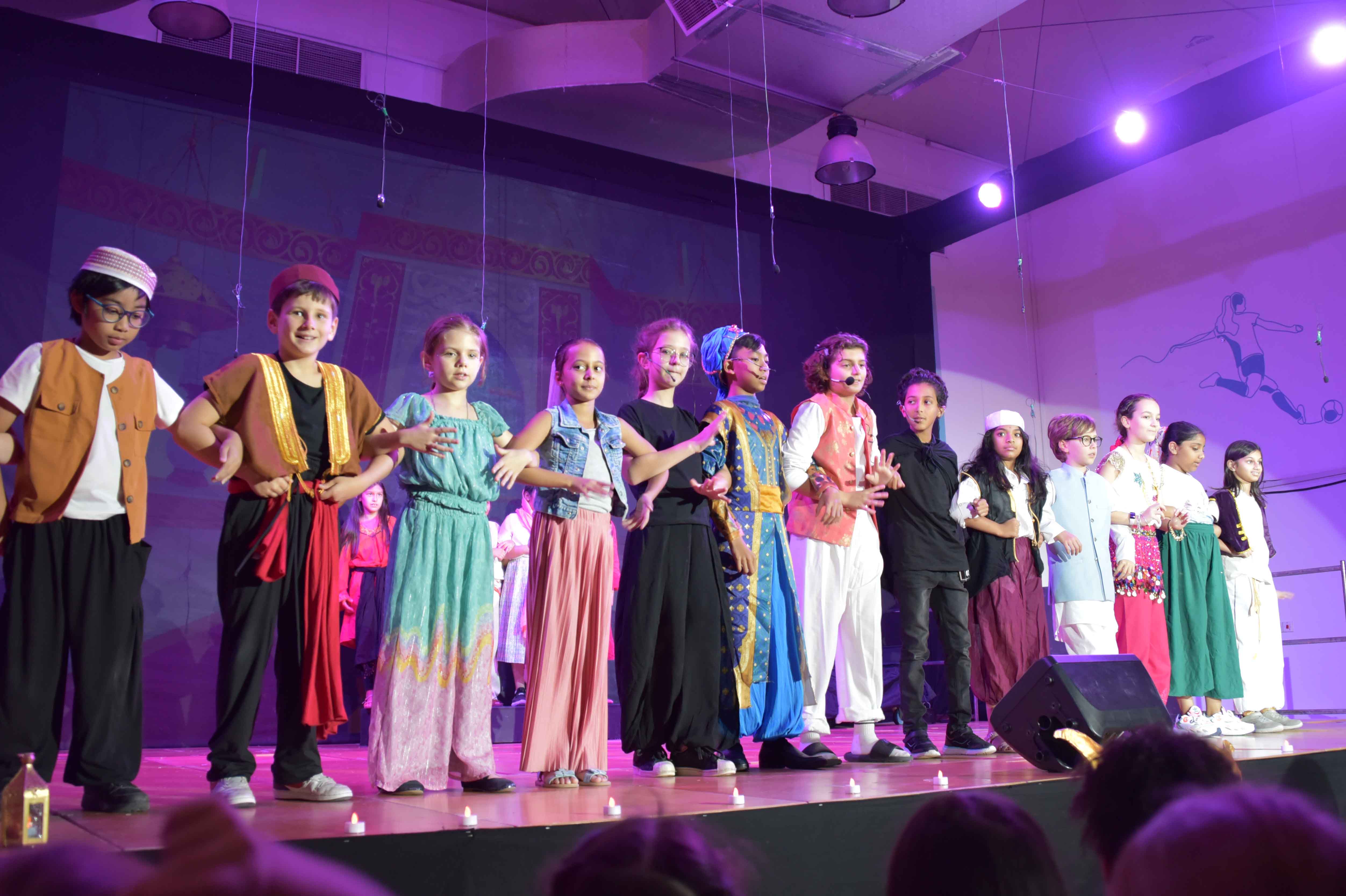 Gharaffa Students Bring Disney Aladdin to Life in Spectacular Musical Production - Carousel For News Detail