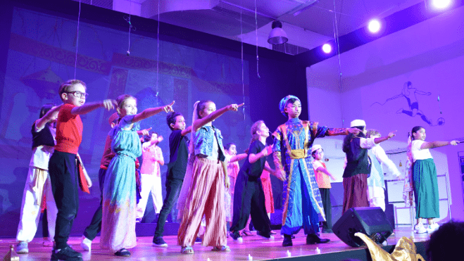 Gharaffa Students Bring Disney Aladdin to Life in Spectacular Musical Production - Gharaffa Students Bring Aladdin to Life in Spectacular Musical Production