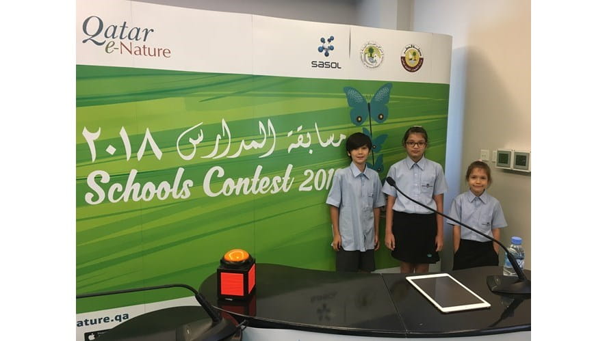 Gharaffa Students at Qatar E Nature Schools Contest - gharaffa-students-at-qatar-e-nature-schools-contest