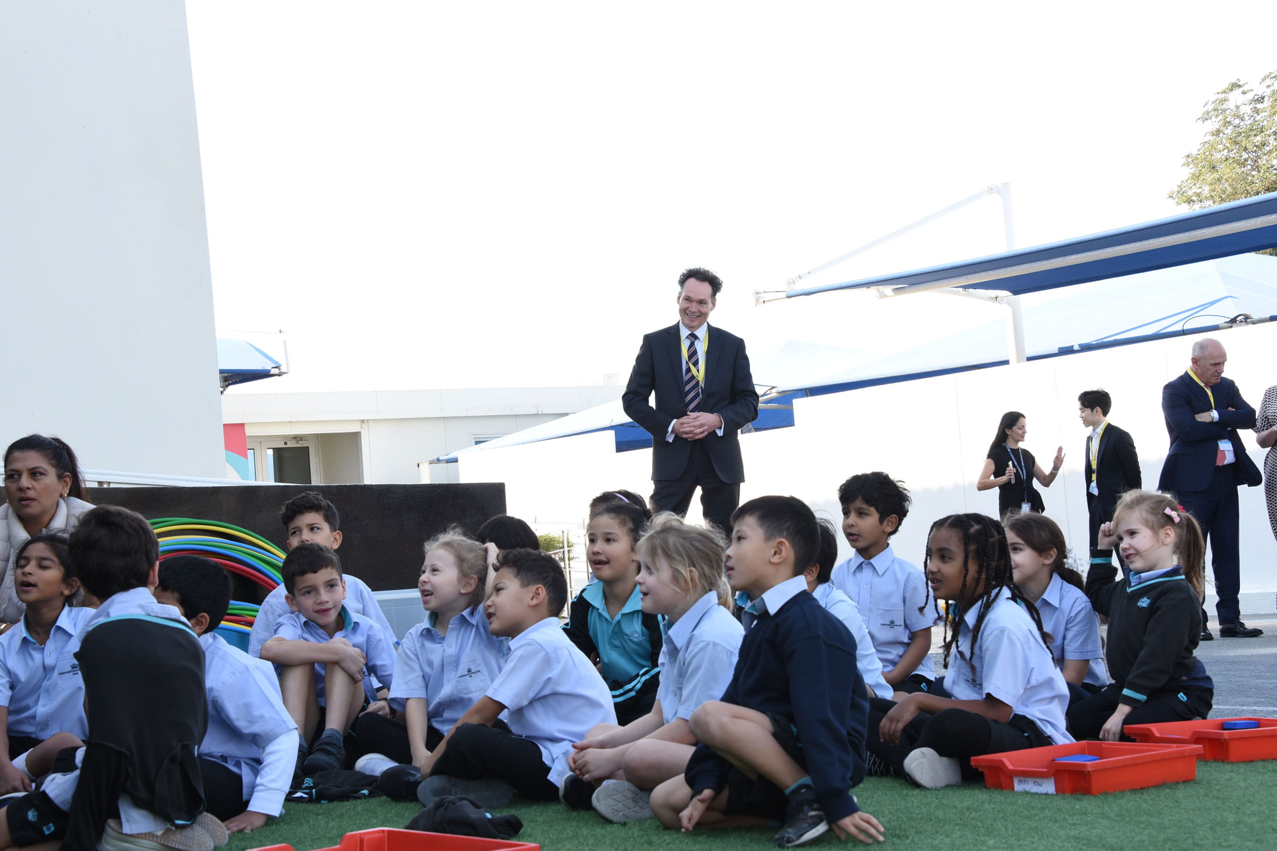A memorable visit from Nord Anglia CEO - Carousel For News Detail