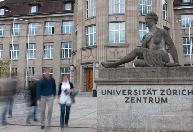 Universities in Switzerland-Universities in Switzerland-University zurich statue