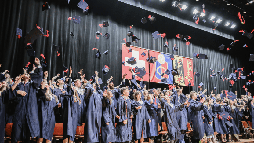 Graduating at Collège du Léman