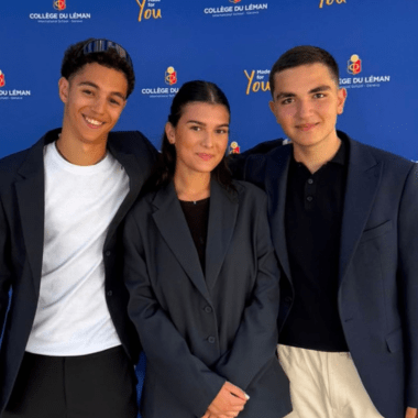 Boarding students at College du Leman