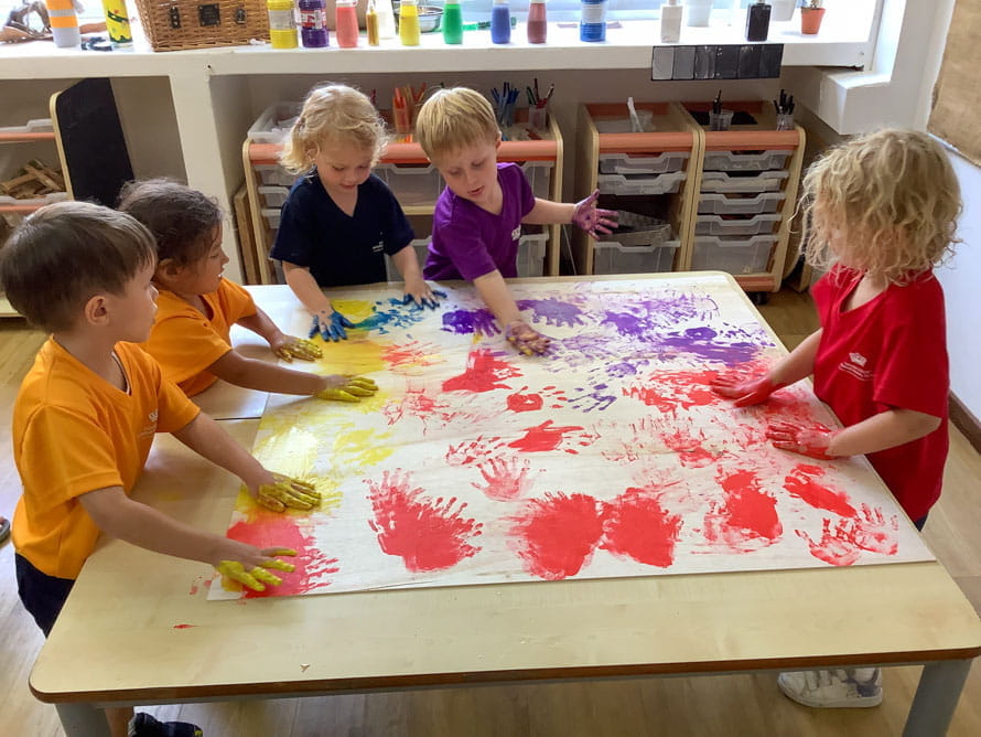 DCIS EYFS and Years 12 Students Mark Dot Day With Creativity17jpg