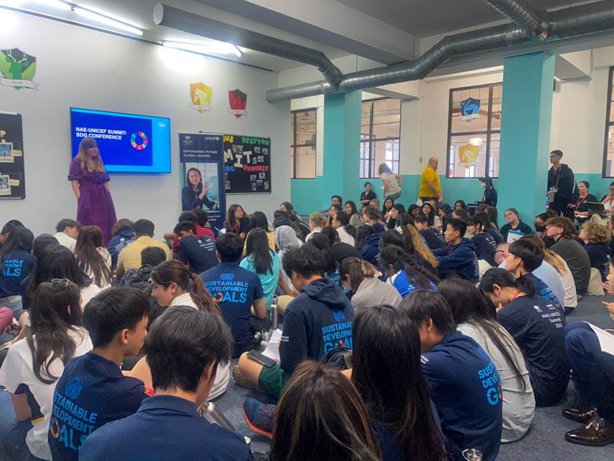 DCIS Students Embody Empowerment at NAE UNICEF Summit6jpg