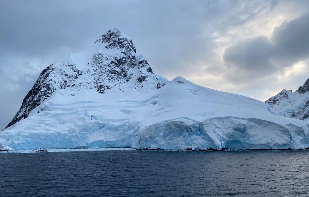 Doverian Dylan Visits Antarctica