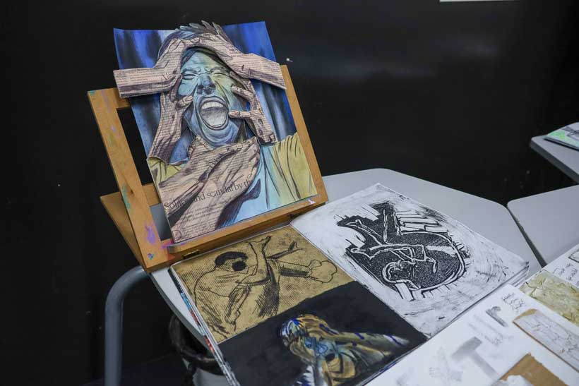 GCSE Art Exhibition 230504 46jpg