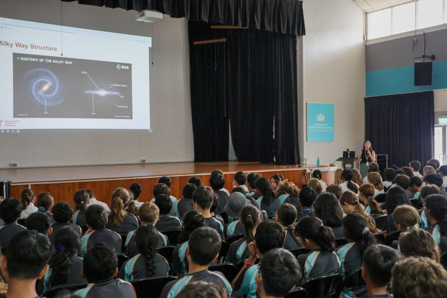 MIT Student Visitor Activity Y7 Y8 Astronomy Talk 240130 12jpg