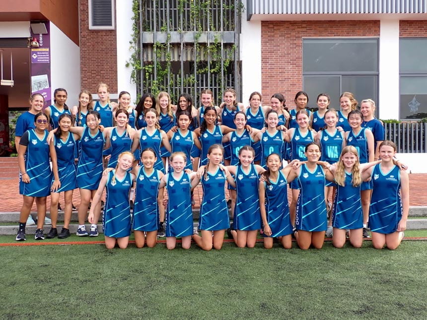 FOBISIA Netball Invitational 2022 U13 U15 U18 at Dulwich College 221203 92jpg