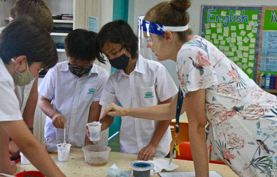 Year 6 Filtration Experiment for STEAM Week 5jpg