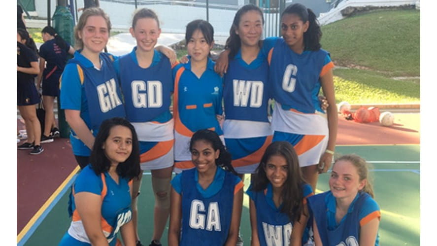 DCIS Under 16s Netball Team ACS 540x329