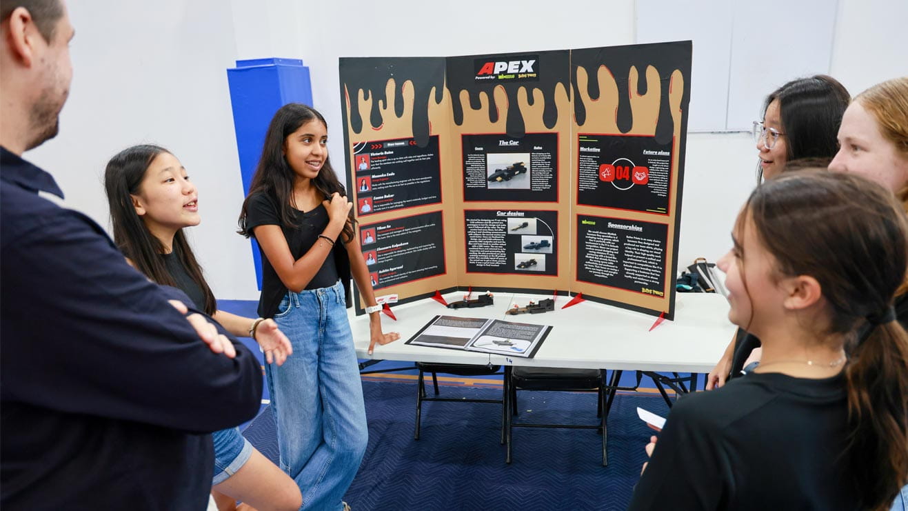 DCIS Hosts its first-ever F1 in schools race