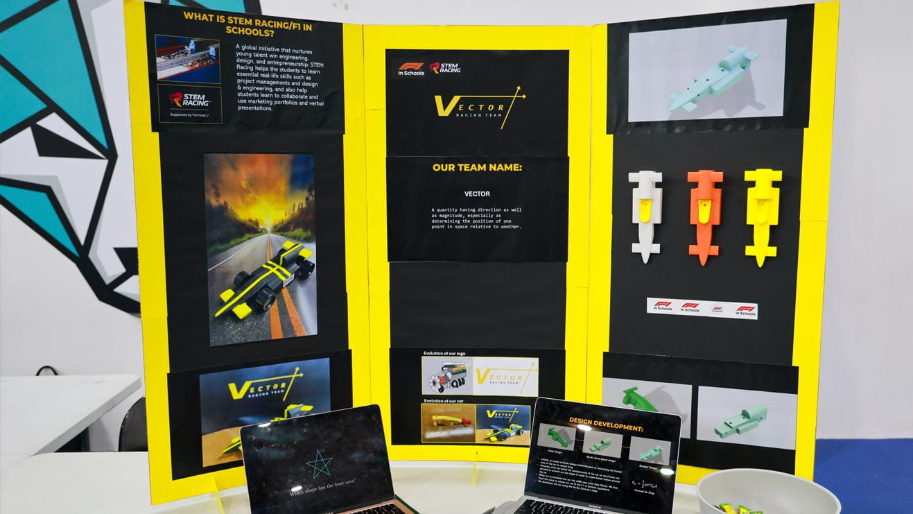 DCIS Hosts its first-ever F1 in schools race